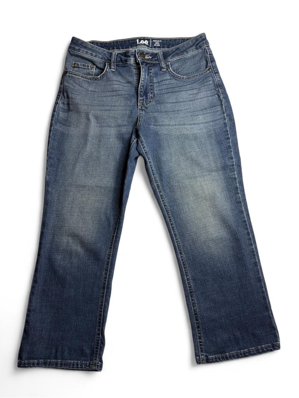 Lee Women's CapriJeans - Medium Blue Wash